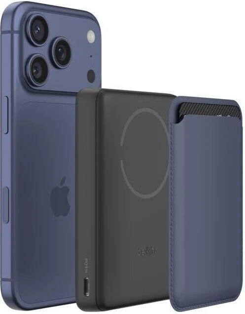 Мобильная батарея Belkin Slim Magnetic 10000mAh Black (BPD017HQBK) (UA)