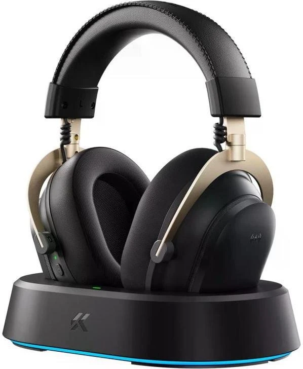 Навушники з мікрофоном MCHOSE V9 Turbo Wireless Black/Gold (HW-V9-10) (UA)