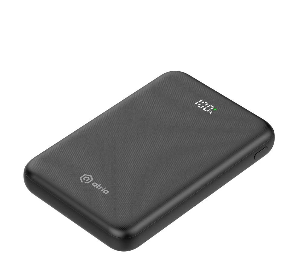 Мобильная батарея ATRIA WPD-P91 10000mAh Black (UA)