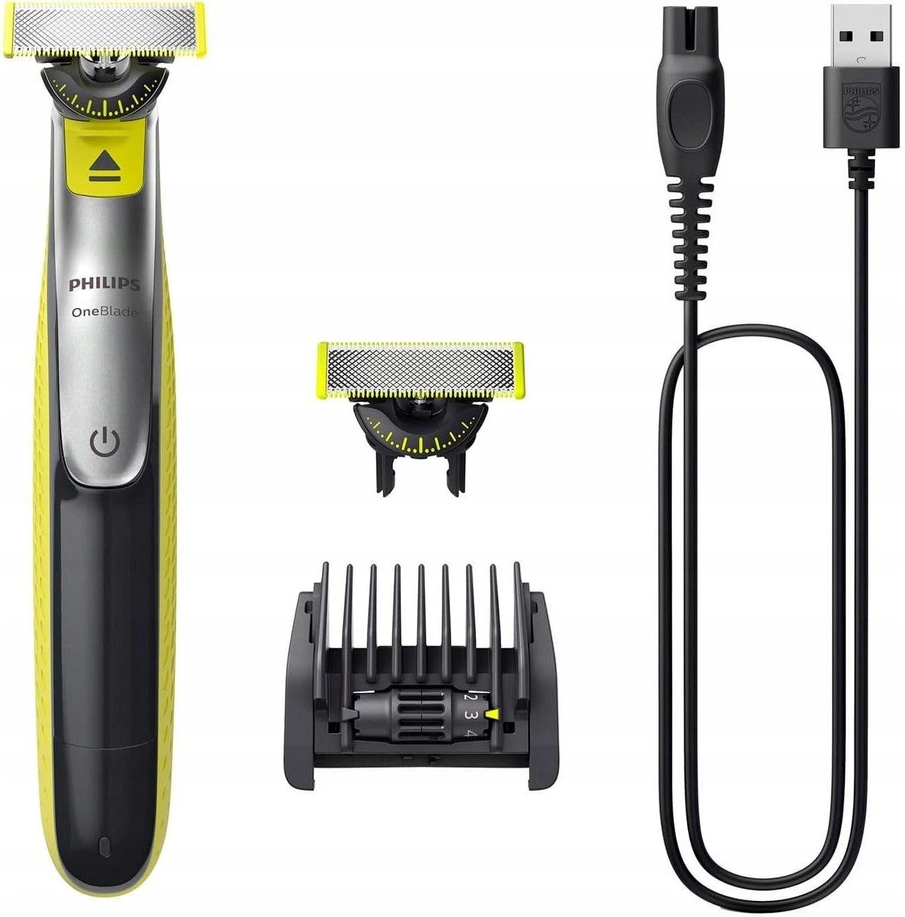 Триммер для бороди та вусів Philips OneBlade 360 QP2734/30