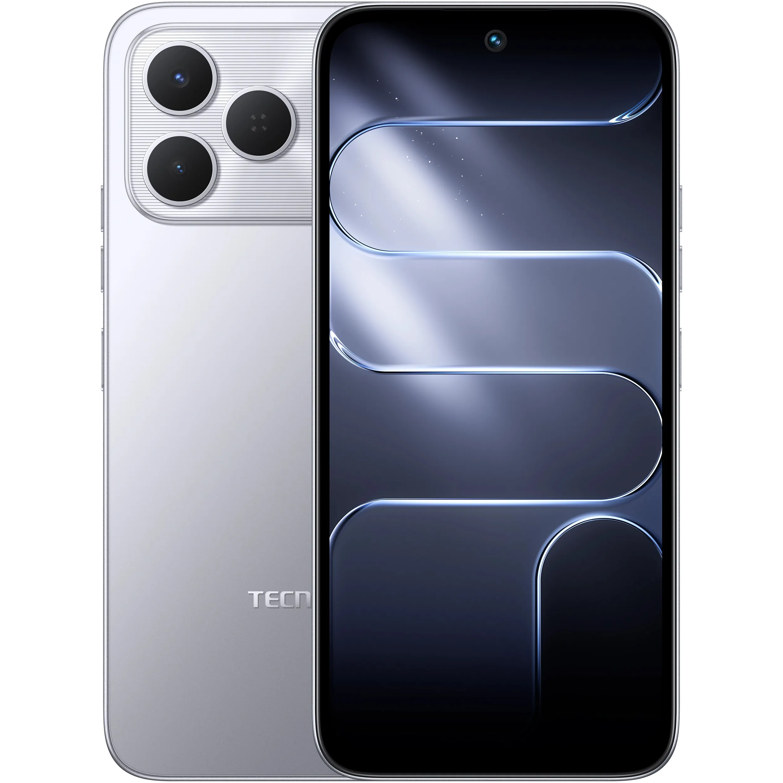 Телефон Tecno Spark 50 (KN4n) 4/128GB Titanium Gray (4894947138737) (UA)