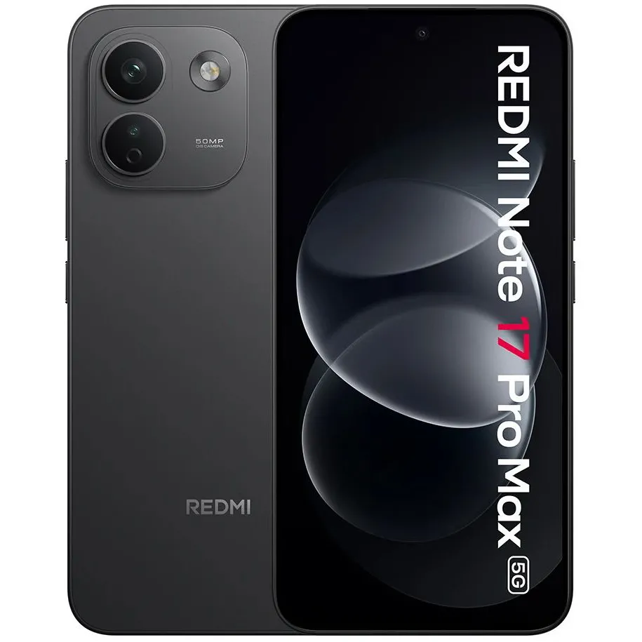 Телефон Xiaomi Redmi Note 17 Pro Max 5G 8/512GB Black (no charger) Europe