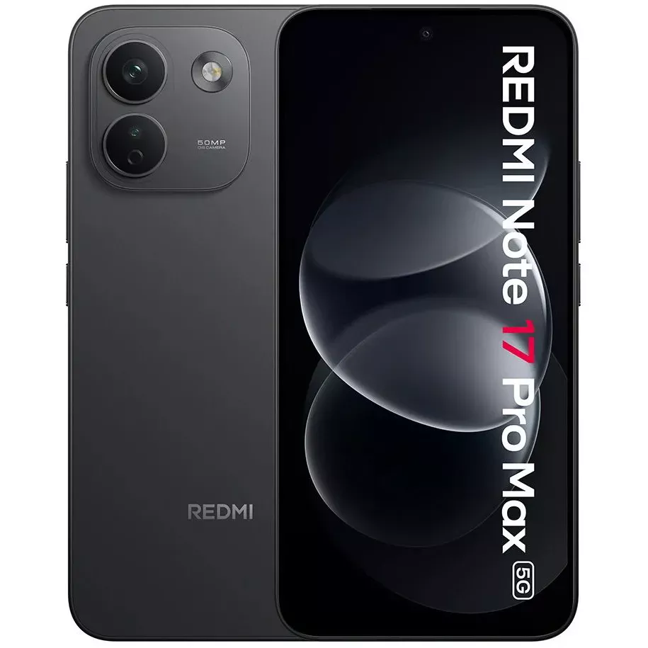 Телефон Xiaomi Redmi Note 17 Pro Max 5G 8/512GB Black (no charger) Europe
