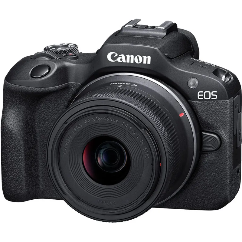 Фотоапарат Canon EOS R100 + RF-S 18-45mm f/4.5-6.3 IS STM RU Black