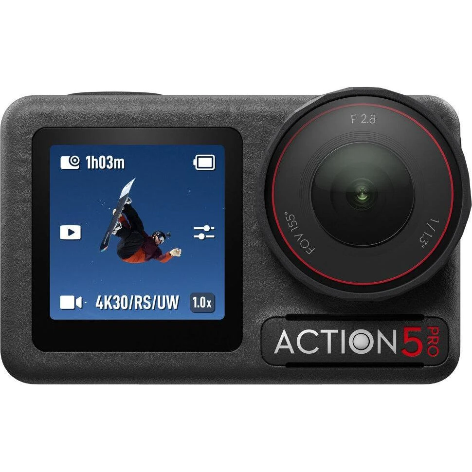 Екшн камера DJI Osmo Action 5 Pro Standard Combo (CP.OS.00000348.03) RU Black