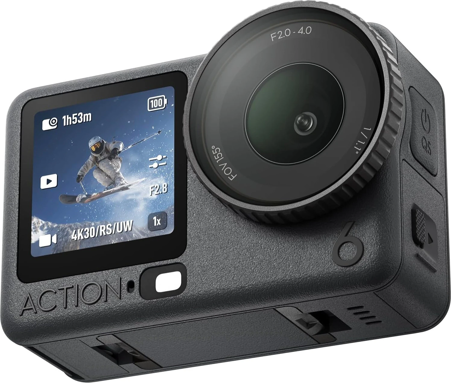 Экшн-камера DJI Osmo Action 6 Adventure Combo (CP.OS.00000396.01) Black