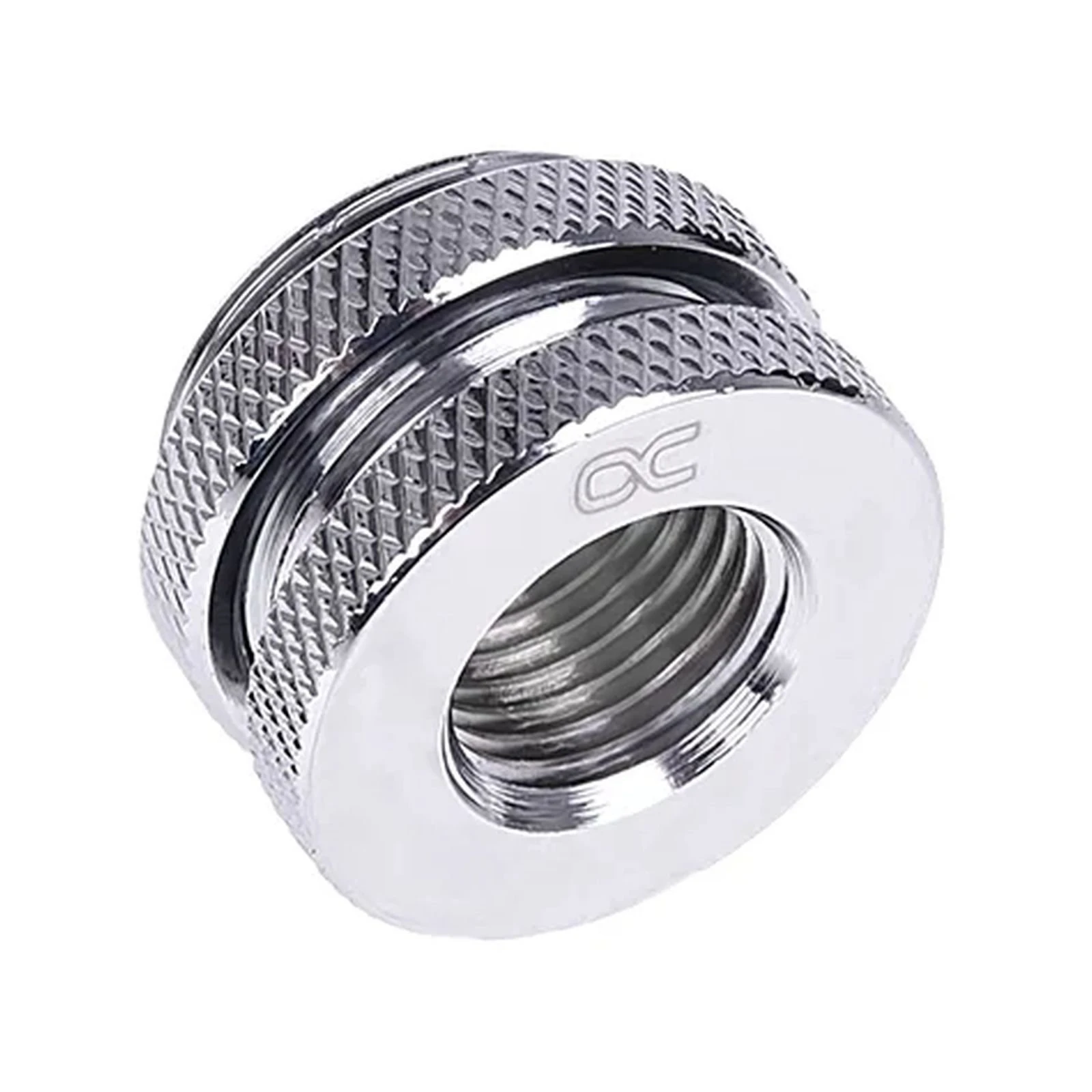 Фитинг для СЖО Alphacool HF bulkhead connector passthrough G1/4 - chrome (17068) (UA)