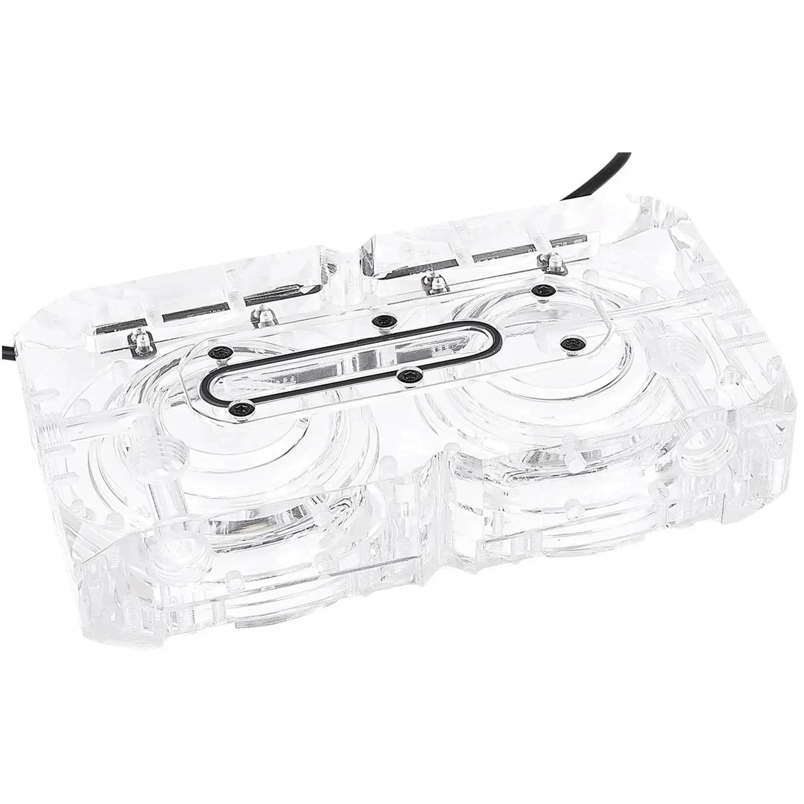 Резервуар для СЖО Alphacool Eisdecke D5 dual Acryl top (13312) (UA)