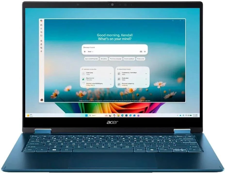 Ноутбук Acer Swift Spin 14 AI SFSP14-Q51T (NX.W0KEU.002) (UA)