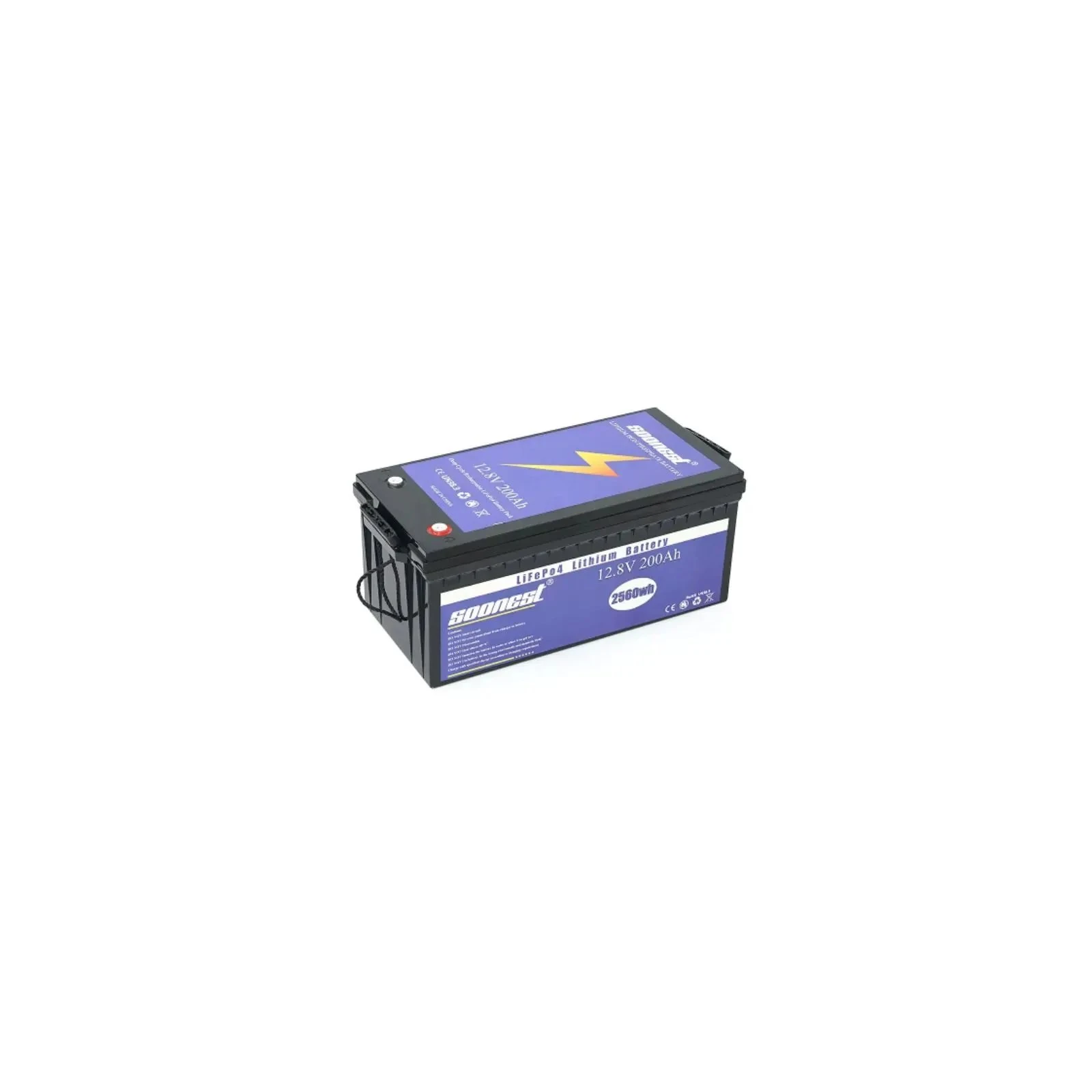 Батарея LiFePo4 Voltronic SOONEST 12,8V 200Ah, (50/100A) (SOONEST-12200) (UA)