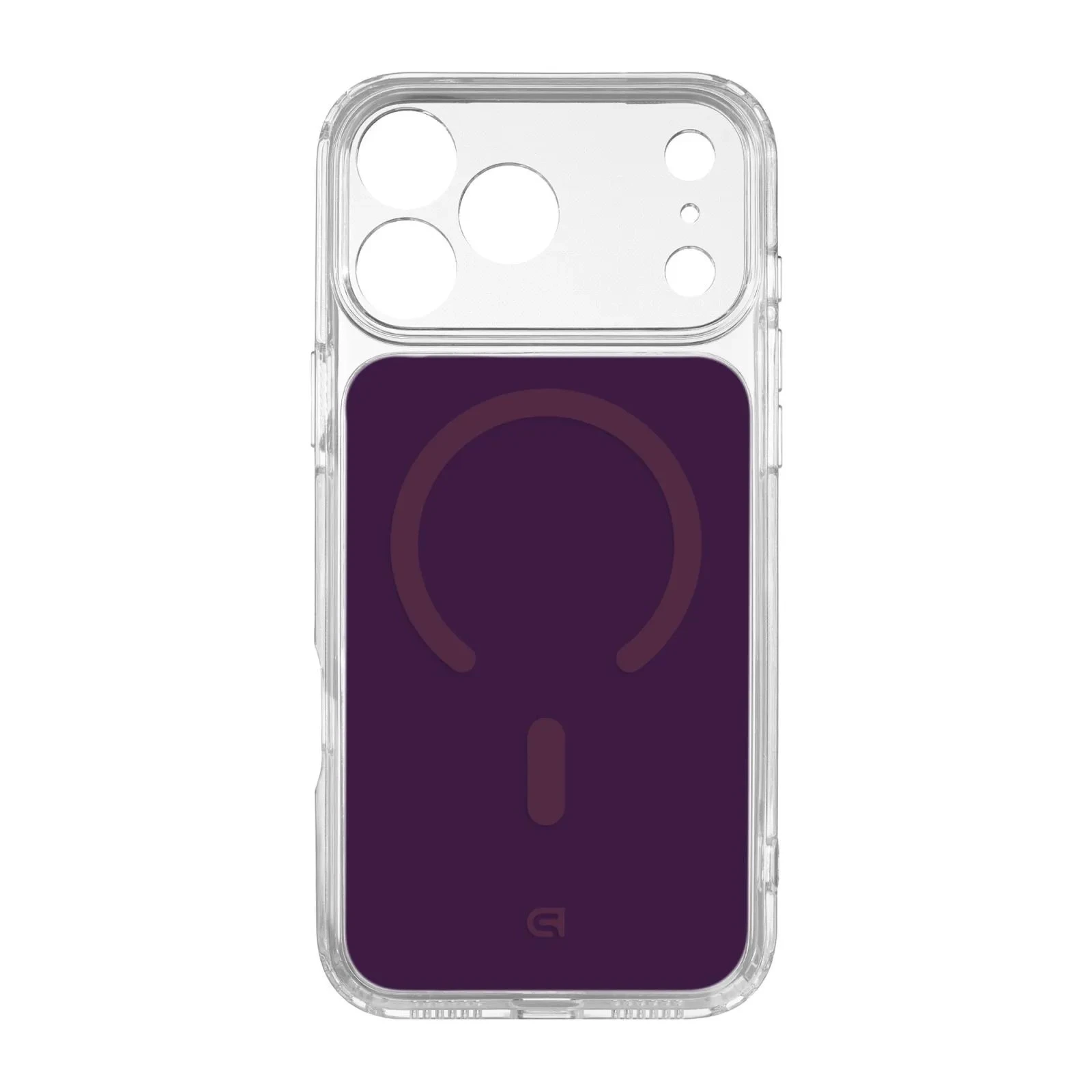 Чохол для мобільного телефону Armorstandart Clear Hybrid MagCase Apple iPhone 18 Pro Max / 17 Pro Max Dark Cherry (ARM91791) (UA)