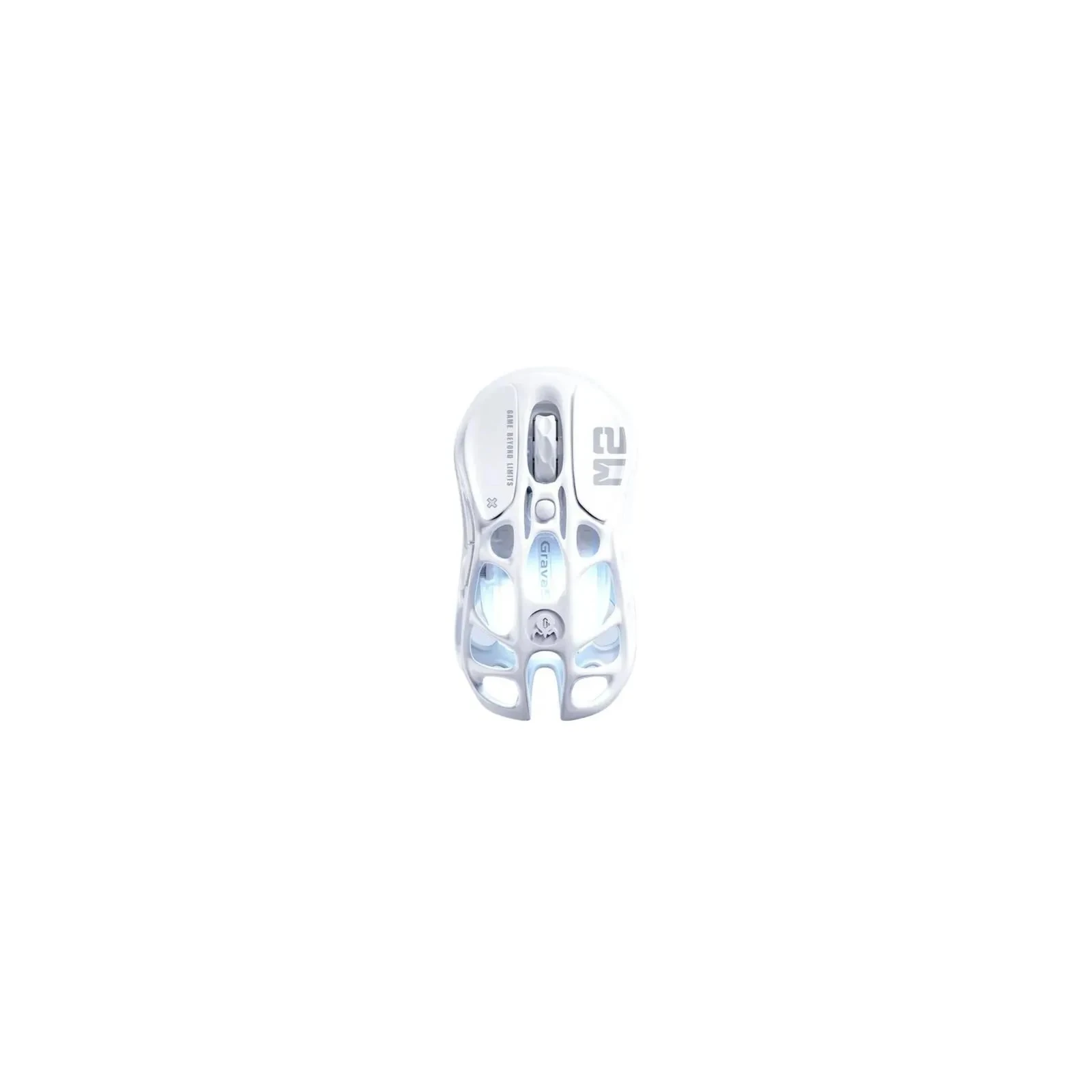 Миша GravaStar Mercury M2 RGB Wireless/Bluetooth/USB Opaline White (GRAVASTARM2_WHT) (UA)