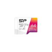 Silicon Power 64GB microSDXC class 10 UHS-I U1 A1 Elite Color (SP064GBSTXBV1V20SP) (UA)