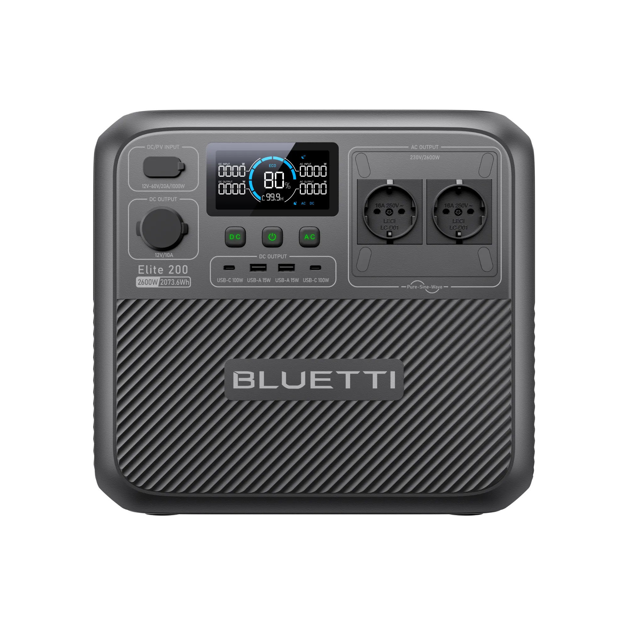 Зарядная станция BLUETTI Elite 200 V2, 2700W 2073Wh (EL200V2) (UA)