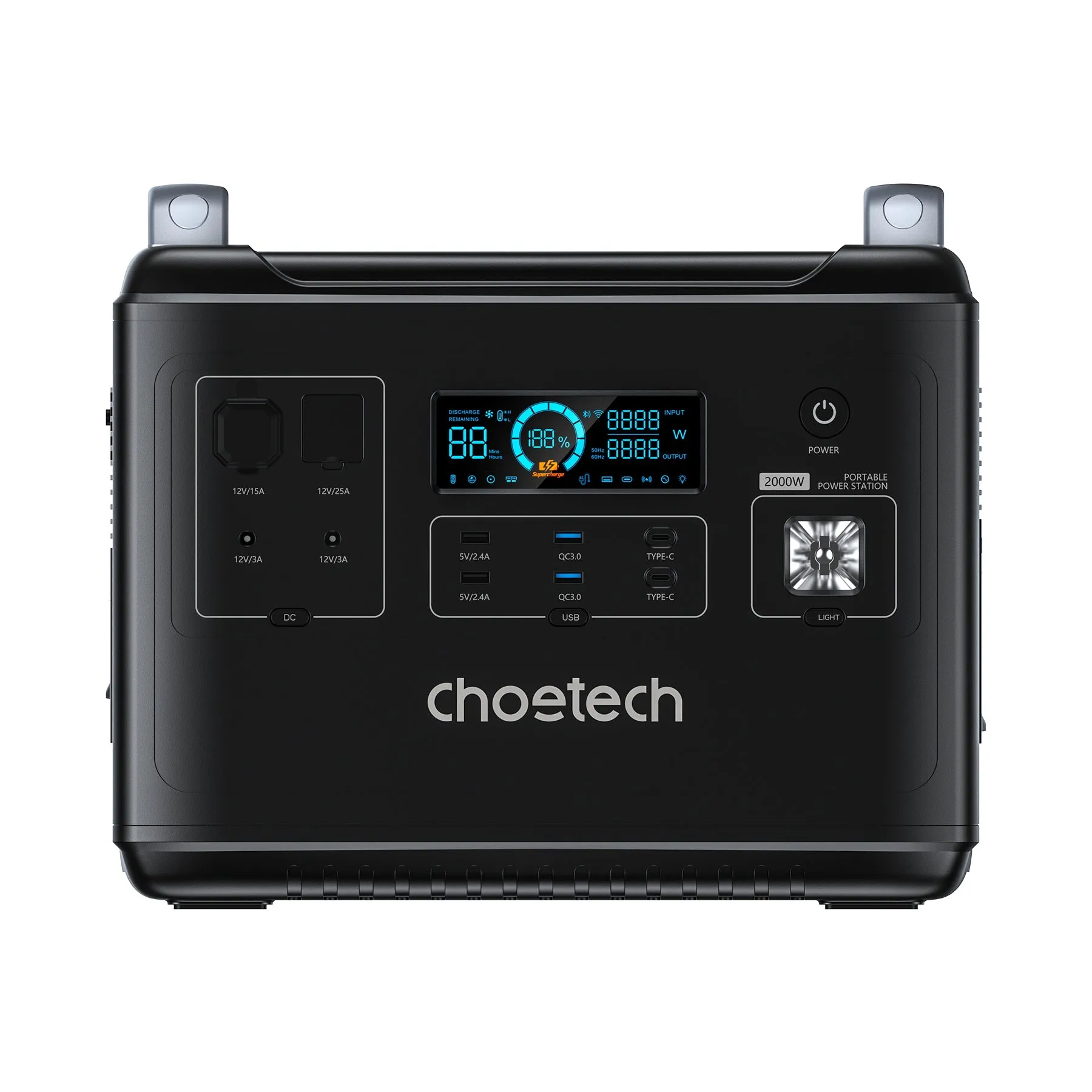 Зарядная станция Choetech BS006 2000W (BS006) (UA)