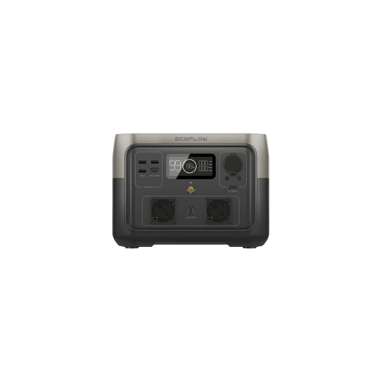 Зарядная станция EcoFlow RIVER 2 Max (ZMR610-B-EU) (UA)