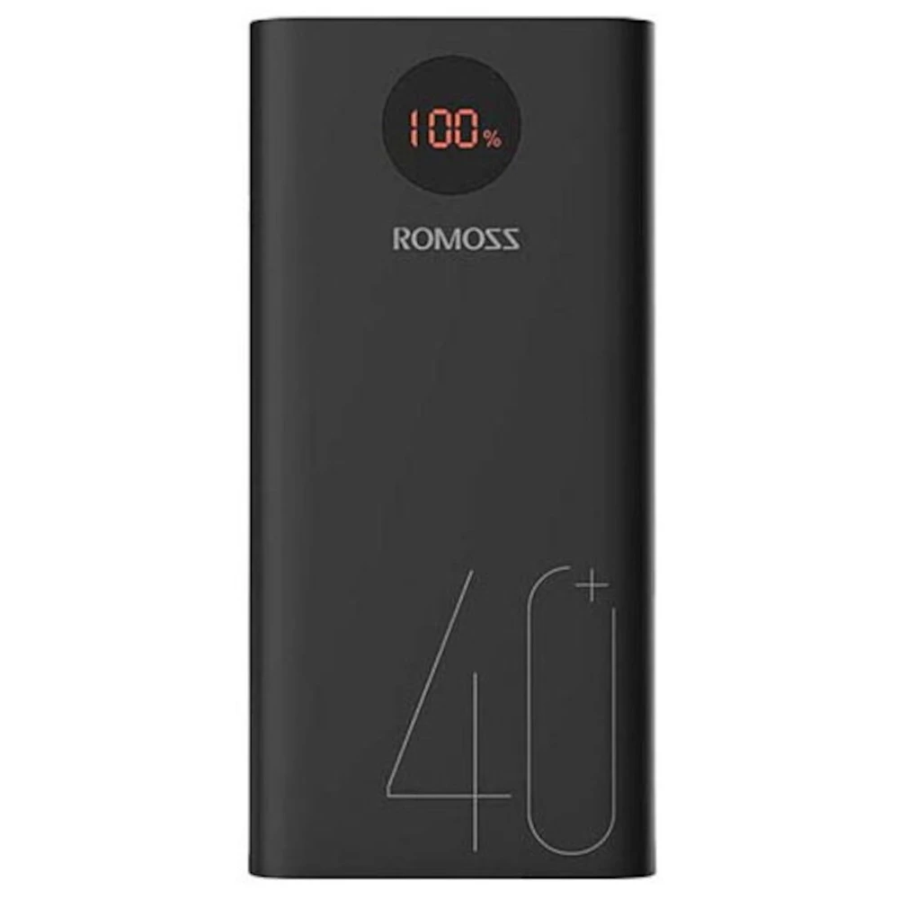 Мобильная батарея Romoss PEA40 40000mAh 22.5W Black (PEA40-152-2111H) (UA)
