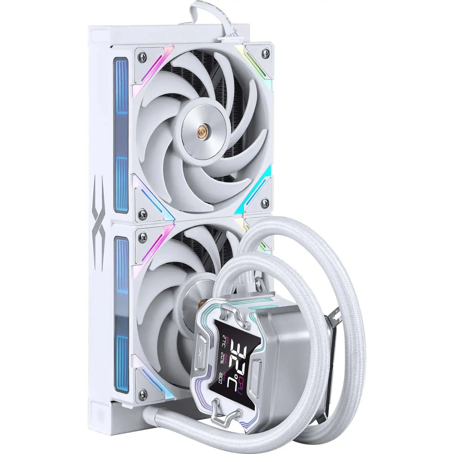 Система водяного охолодження 1stPlayer X-240E White (X-240E-WH) (UA)