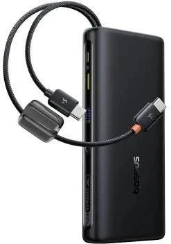 Мобільна батарея Baseus 25000mAh EnerFill FC41 145W Digital Display Built-in Dual USB-C Cable (E0028H03) (UA)