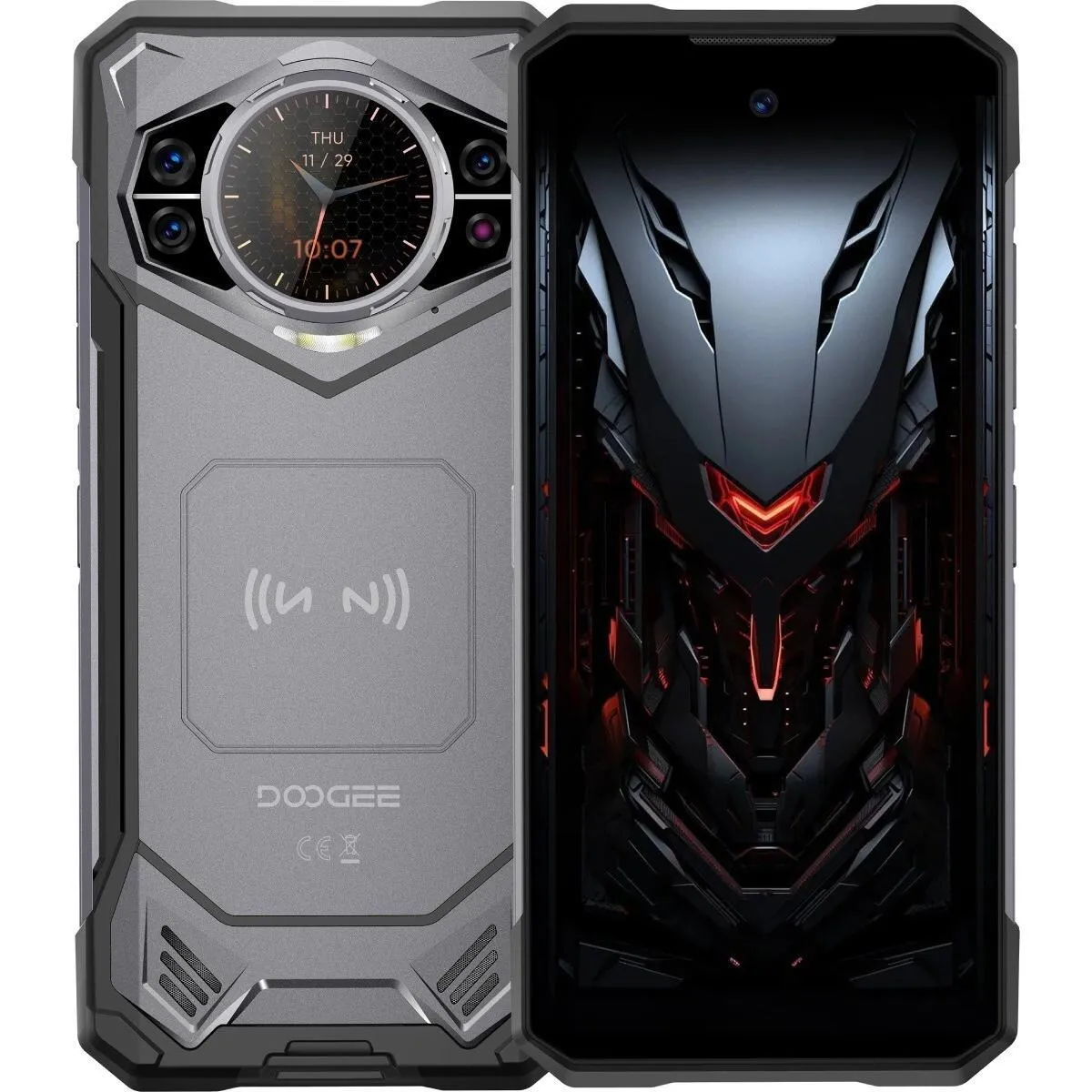 Телефон Doogee S200 VIP Edition 12/256GB Dark Grey (6923740293799_1) (UA)