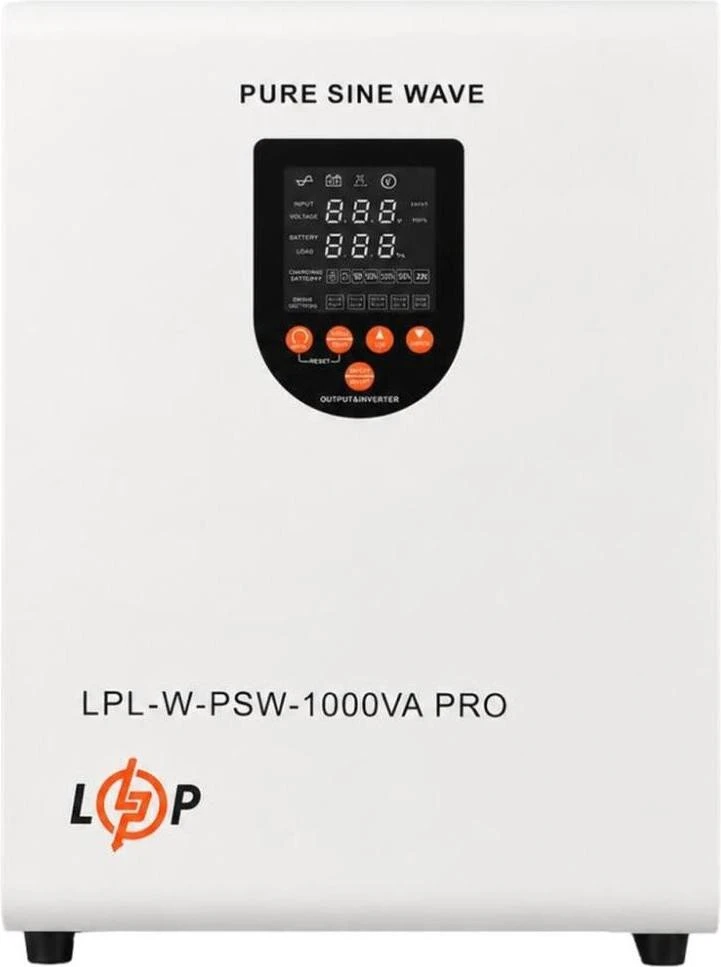 Джерело безперебійного живлення LogicPower LPL-W-PSW-1000VA PRO ( 700W ) 12V (41266) (UA)