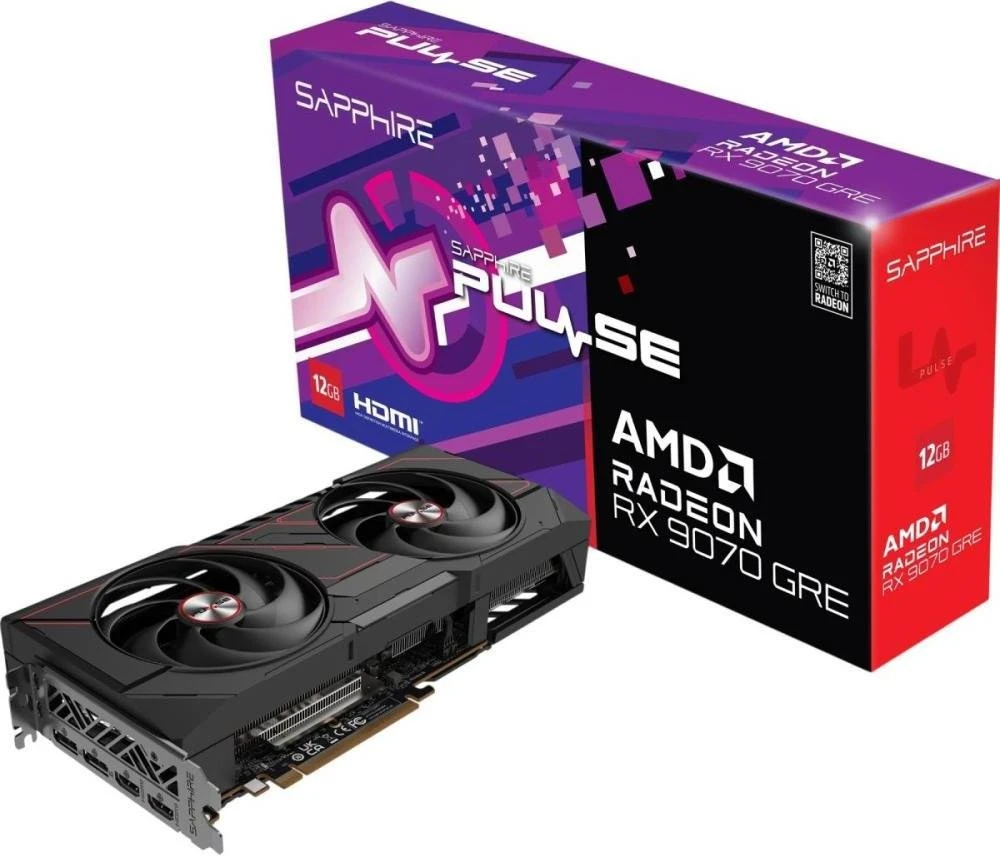 Видеокарта Sapphire Radeon RX 9070 GRE OC (11354-01-20G) (UA)