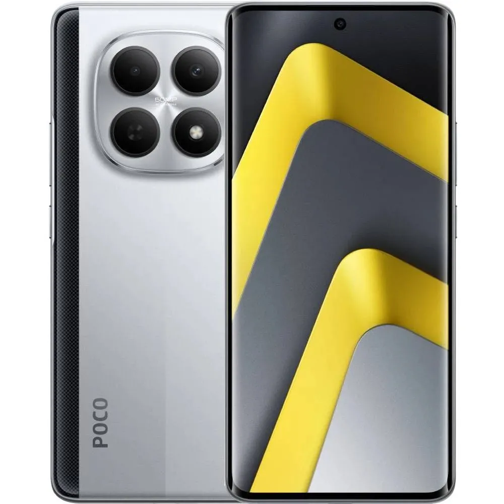 Телефон Xiaomi Poco M8 5G 12/512GB Silver (no adapter) Europe