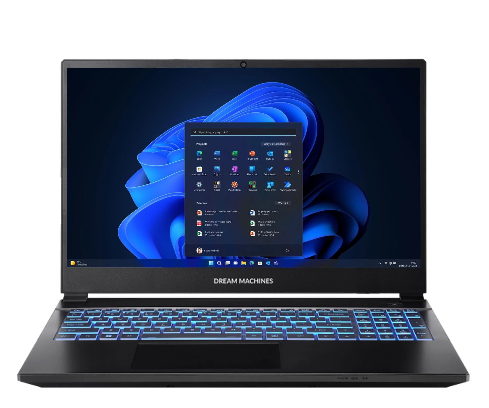 Ноутбук Dream Machines 15PL28 Ryzen 7-H255/16GB/1TB/Win11PX RTX5050 144Hz (RT5050-15PL28)
