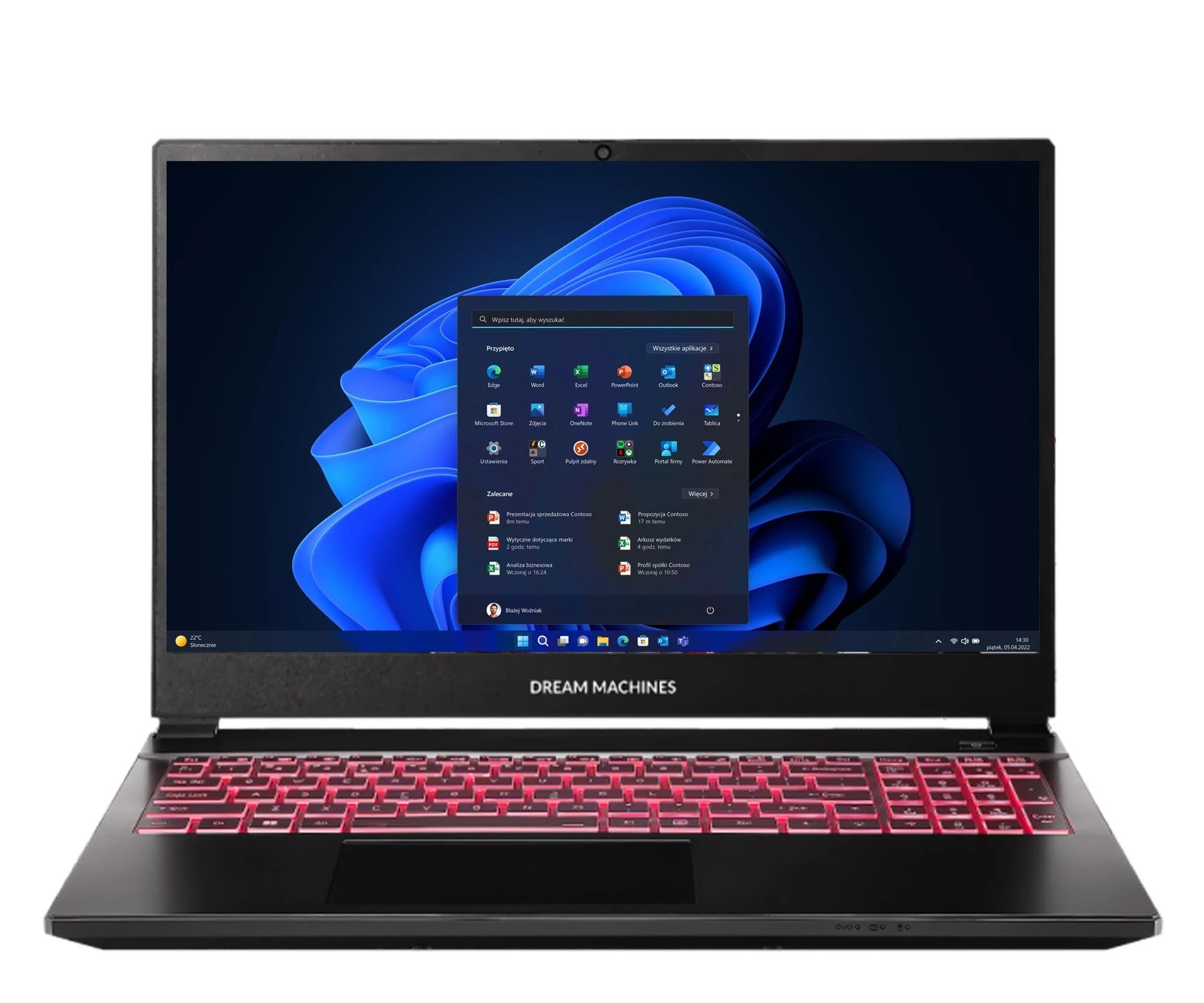 Ноутбук Dream Machines 15PL28 Ryzen 7-H255/16GB/1TB/Win11X RTX5060 144Hz (RT5060-15PL28)