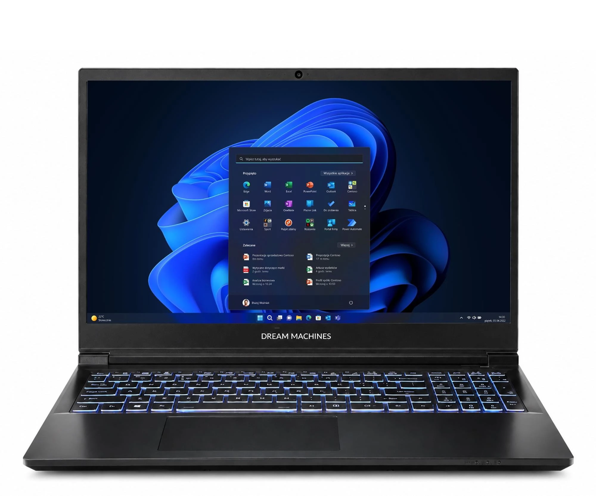 Ноутбук Dream Machines 15PL30 i9-14900HX/32GB/1TB/Win11X RTX5060 165Hz (RG5060-15PL30)