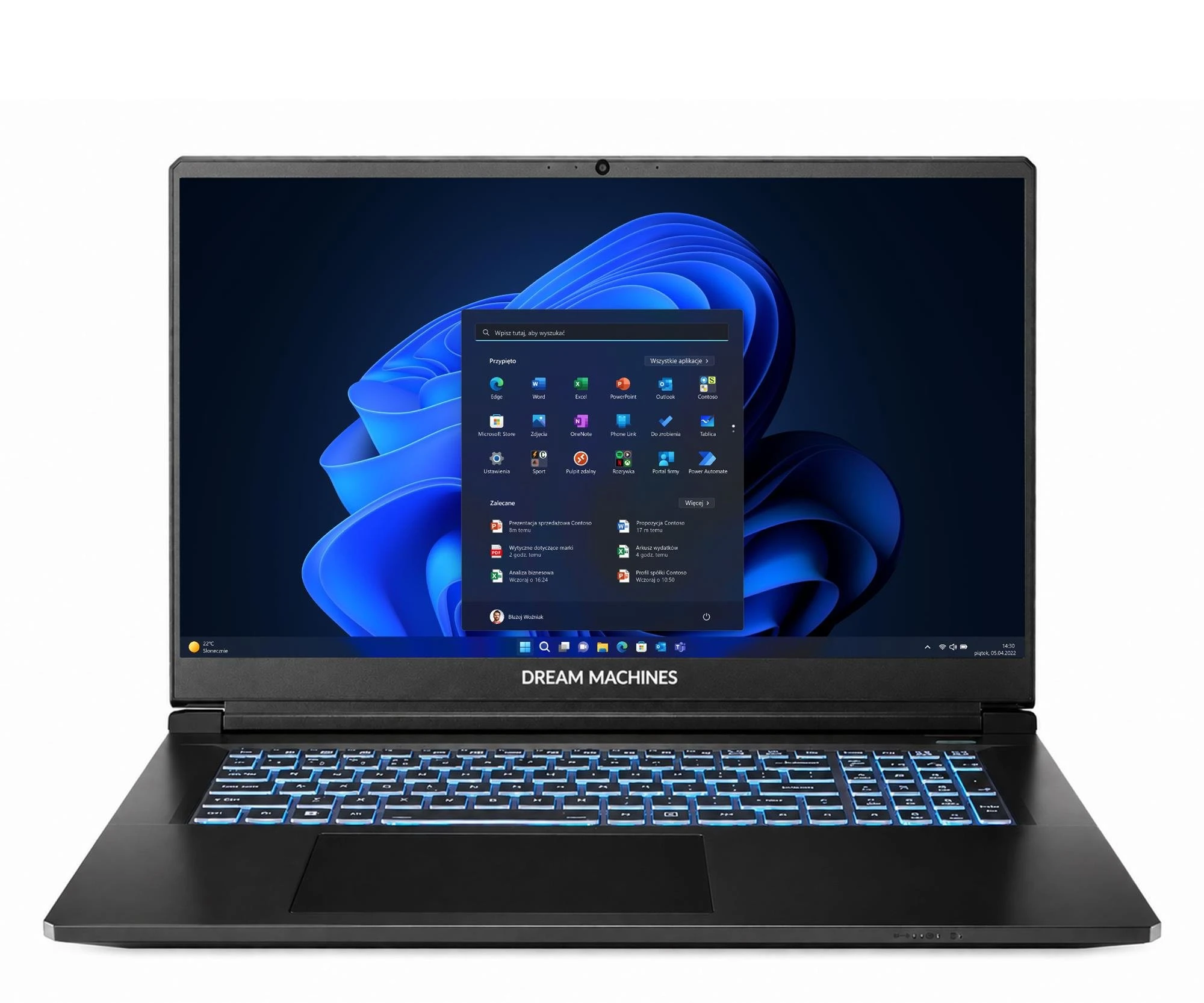 Ноутбук Dream Machines 17PL27 Ryzen 7-H255/16GB/1TB/Win11PX RTX5060 144Hz (RT5060-17PL27)