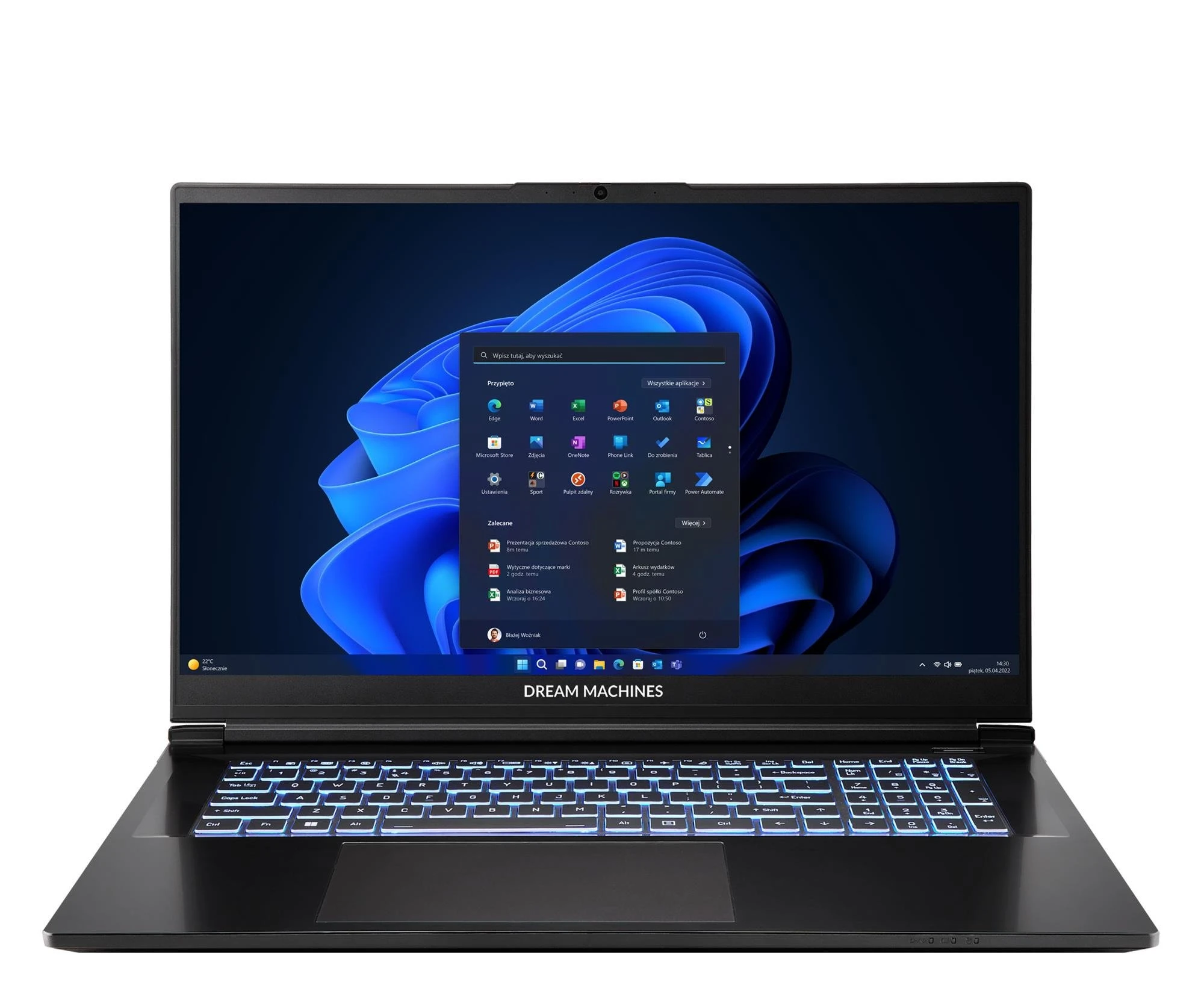 Ноутбук Dream Machines 17PL35 i9-14900HX/32GB/1TB/Win11X RTX5060 165Hz (RG5060-17PL35)