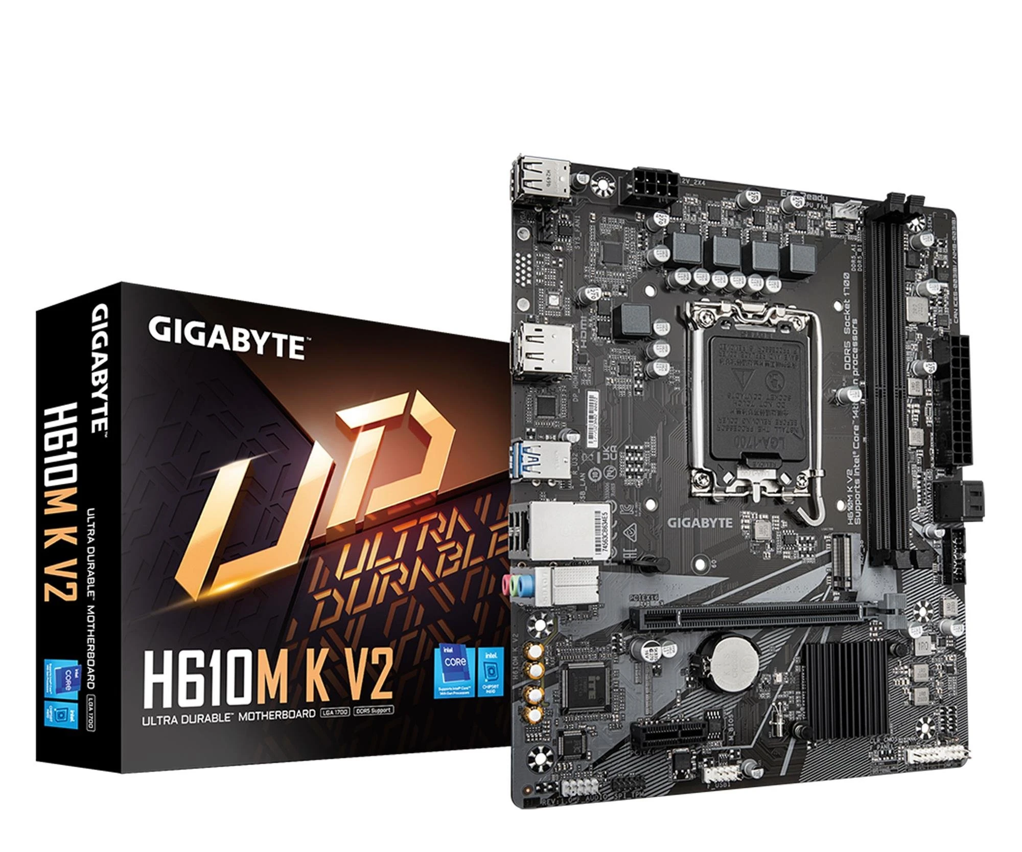 Материнська плата Gigabyte H610M K V2 EU