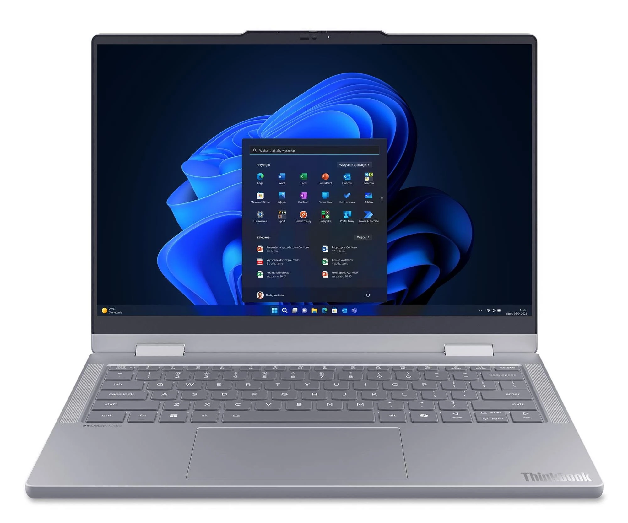 Ноутбук Lenovo ThinkBook 14 2-in-1 G6 Ultra 7-355/16GB/512/Win11P (22AR002FPB)