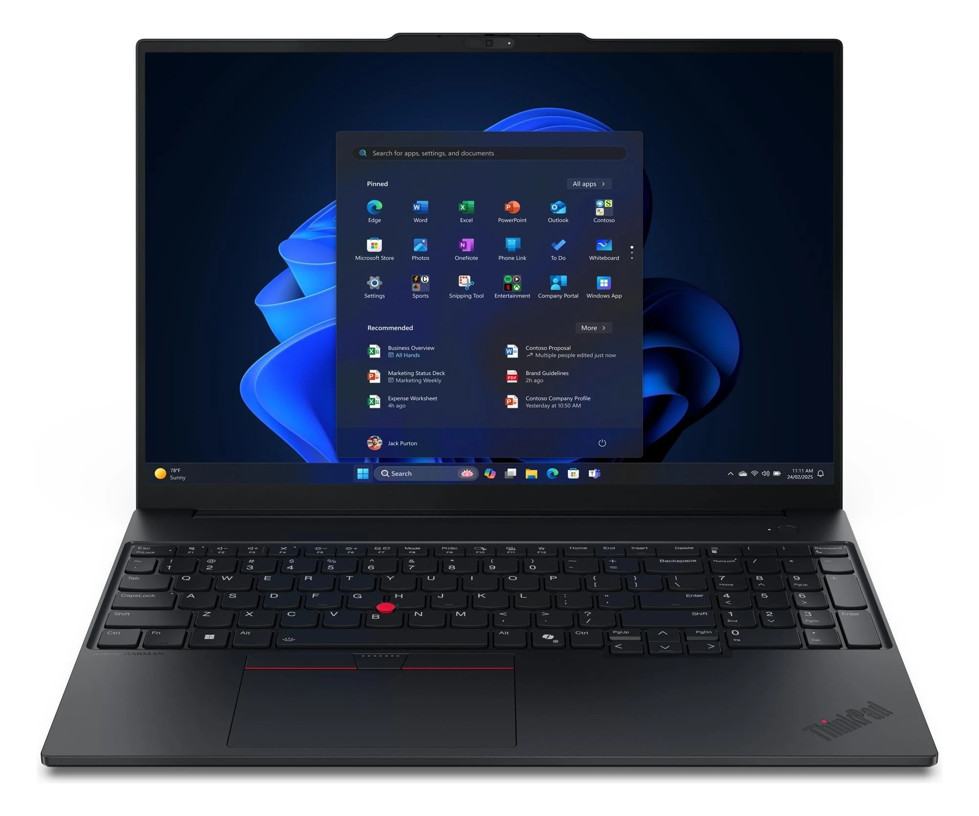 Ноутбук Lenovo ThinkPad E16 G3 Ultra 7-258V/32GB/512/Win11P (22AY0088PB)