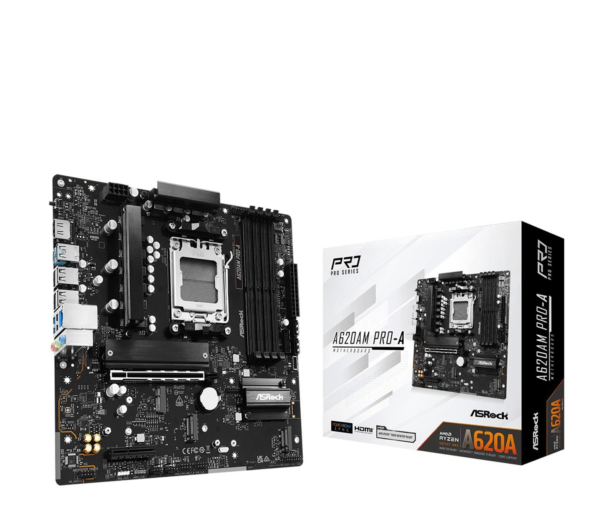 Материнська плата ASRock A620AM PRO-A (90-MXBSX0-A0UAYZ) EU