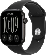 Apple Watch Series 12 GPS 46mm Black Aluminum Case with Black Sport Band M/L (MJEL4)