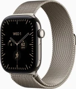 Apple Watch Series 12 GPS + Cellular 46mm Natural Titanium Case with Natural Milanese L. S/M (MJGP4)