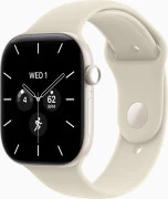 Apple Watch Series 12 GPS + Cellular 46mm Pearl White Ceramic Case with Sand Sport B. S/M (MJH14)