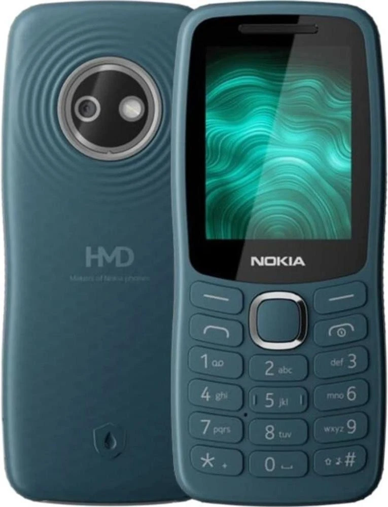 Телефон Nokia 123 DS Shield Green (UA)