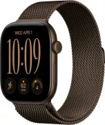 Apple Watch Series 12 GPS 46mm Dark Bronze Aluminum Case with Dark Bronze Milanese Loop M/L (MKD84)
