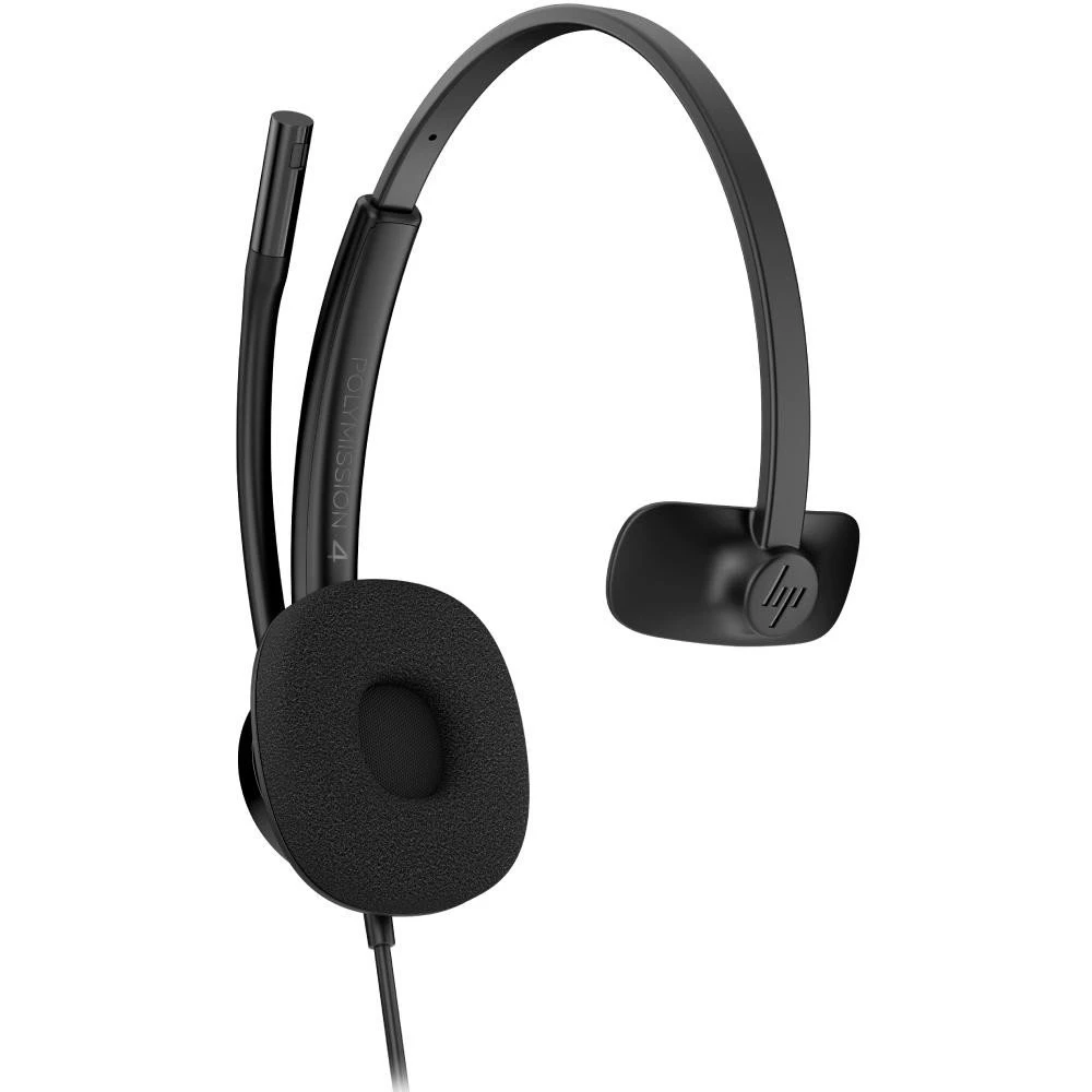 Наушники с микрофоном POLY Mission 415 Monaural USB-C/A Black (C01A9AA) (UA)