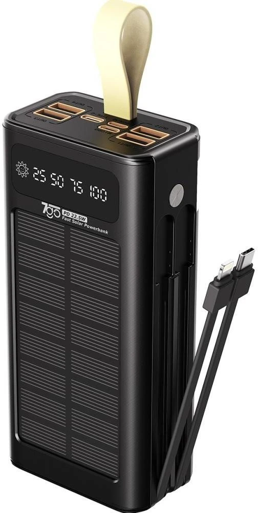 Мобильная батарея 7GO GPW-09 / 45945 22.5W 30000mAh Black (UA)