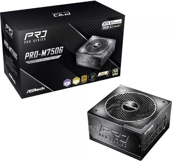 Блок живлення ASRock PRO-M750G (UA)
