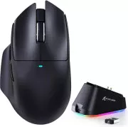 ATTACK SHARK V6 Ultra-Light Magnetic Charging Dock Black (V6B_AS) (UA)