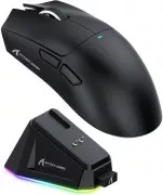 ATTACK SHARK X11 Wireless Gaming Mouse with Charging Dock Black (X11B_AS) (UA)