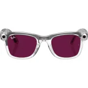 Смарт-окуляри Ray-Ban Meta Wayfarer Gen 2 Lim.Ed. Stand.Matte Transparent Frame/Clear/Ruby Tr.Lens (RW4012 6770MI 50-22)