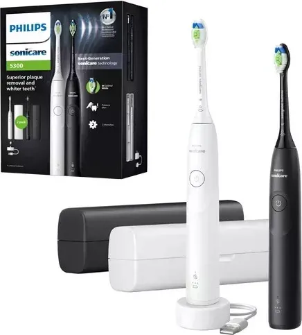 Набір з 2-х електричних зубних щіток Philips Sonicare 5300 HX7109/01