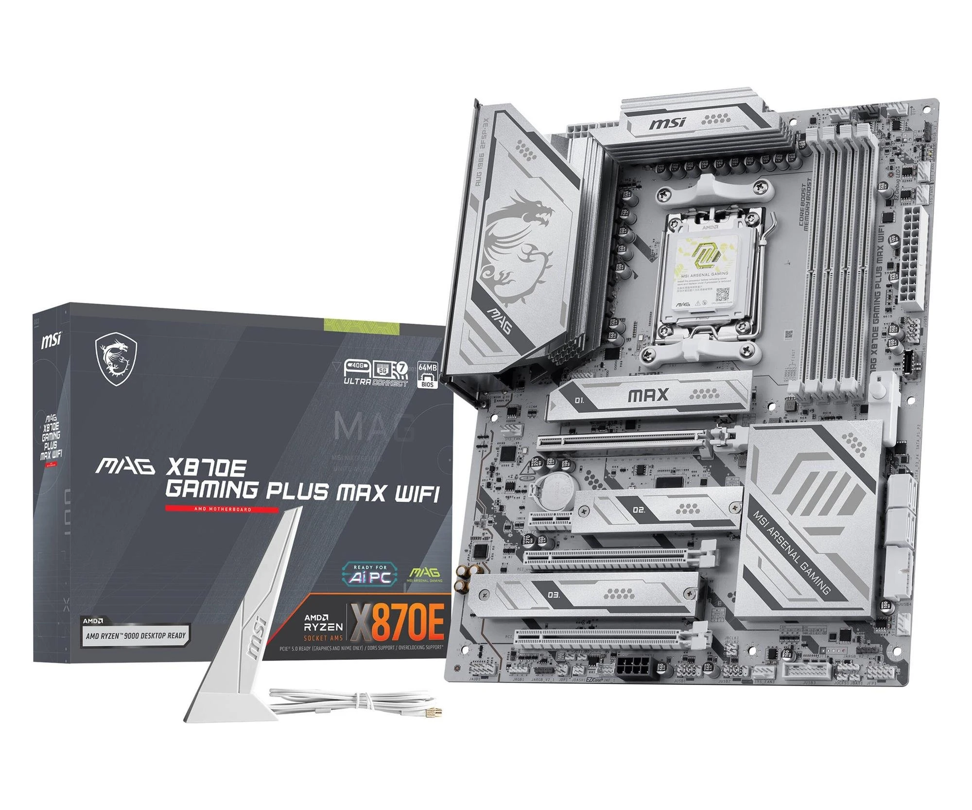 Материнская плата MSI MAG X870E GAMING PLUS MAX WIFI EU