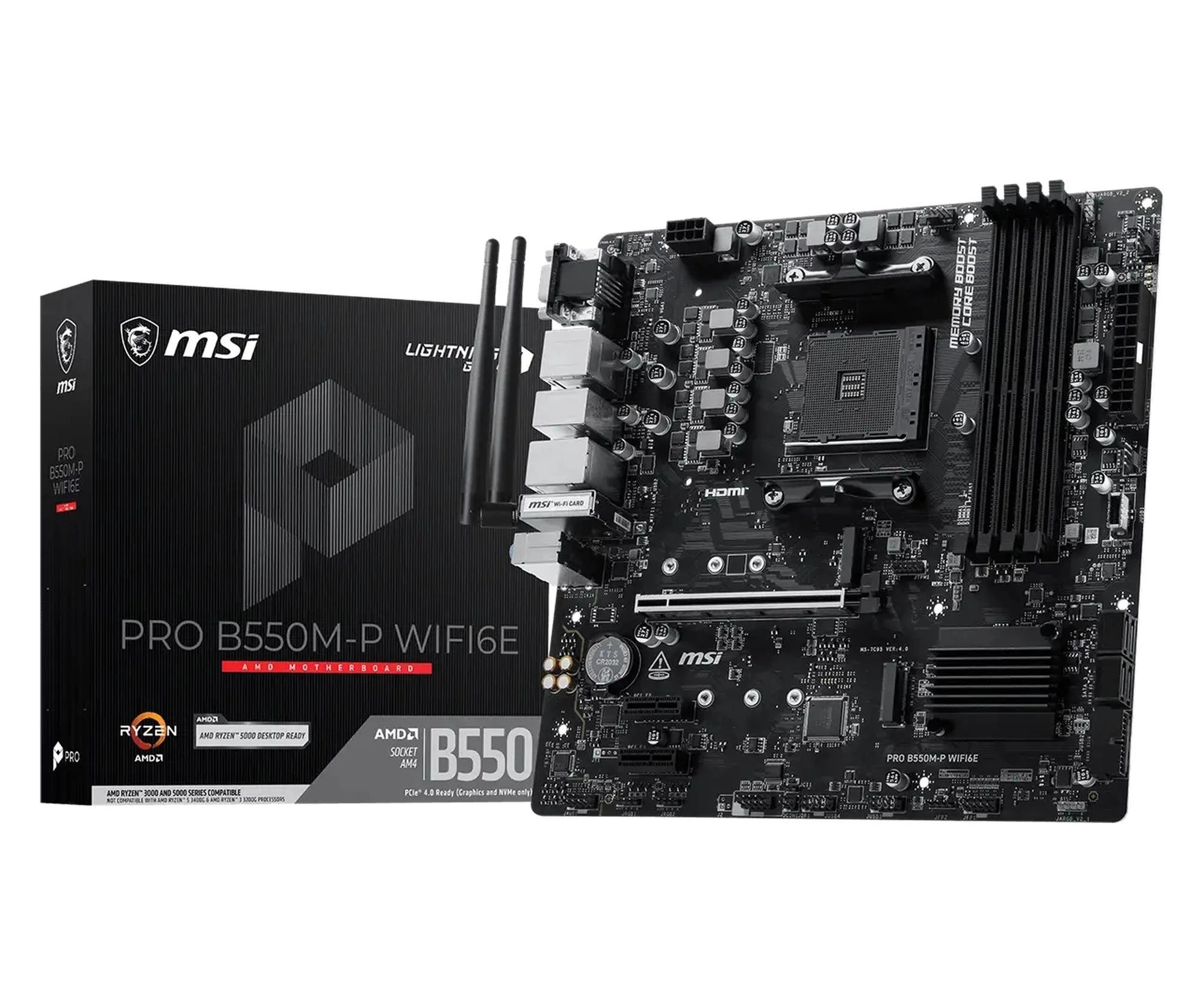 Материнская плата MSI PRO B550M-P WIFI6E EU
